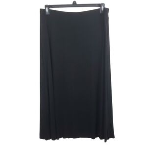 Eileen Fisher Black A-Line Skirt